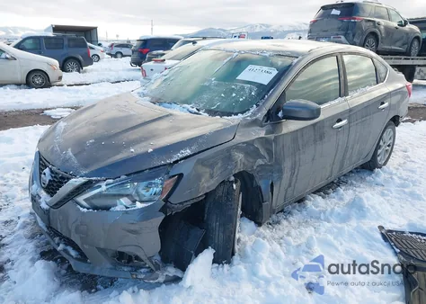 2019 Nissan Sentra S z USA, uszkodzony, nr VIN 3N1AB7AP3KY323375